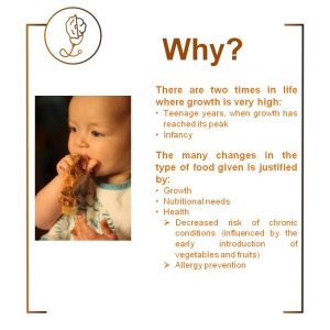 What is the need to wean a child to solids?